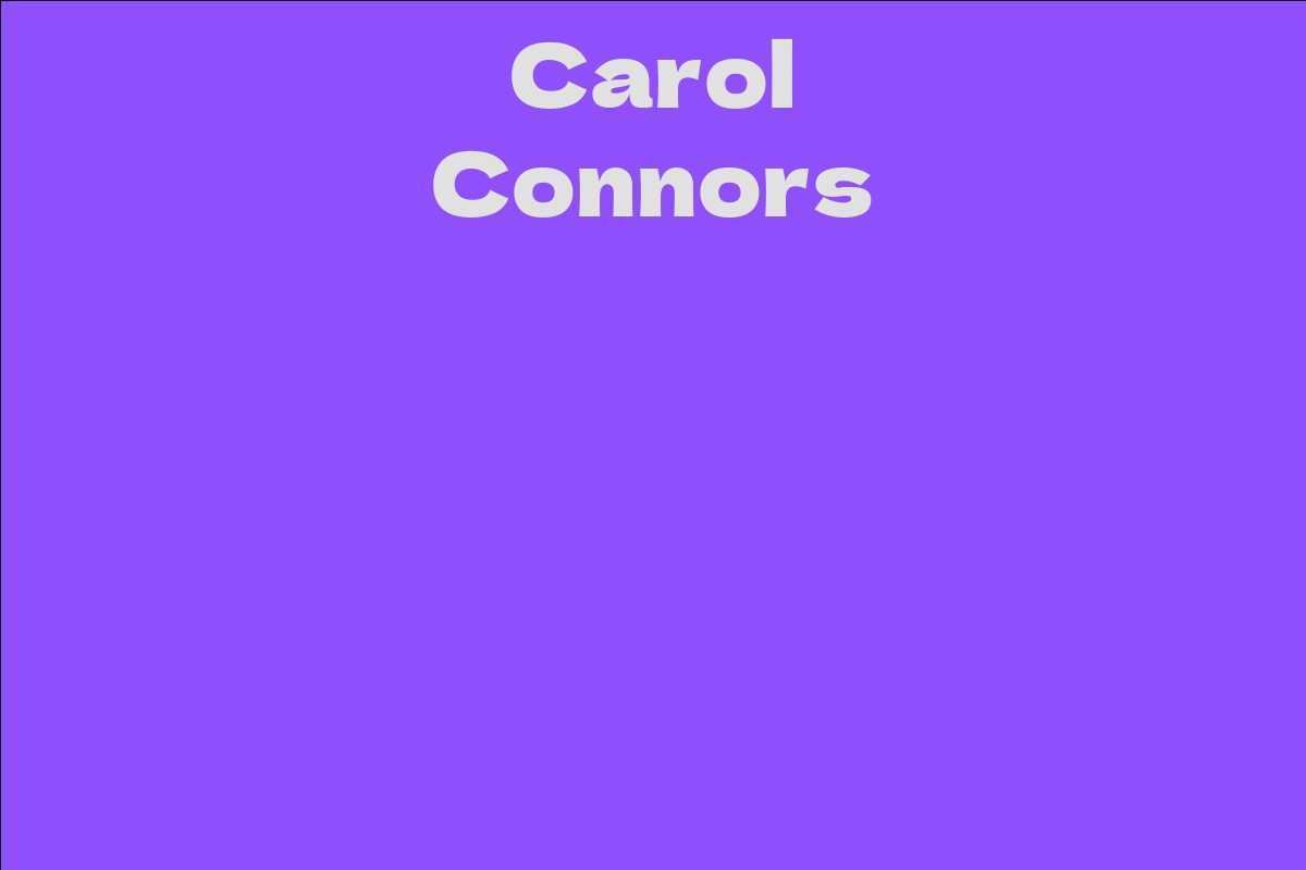 Carol Connors