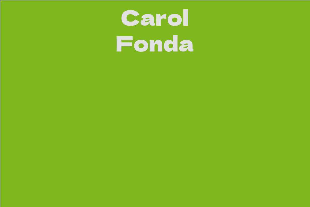 Carol Fonda