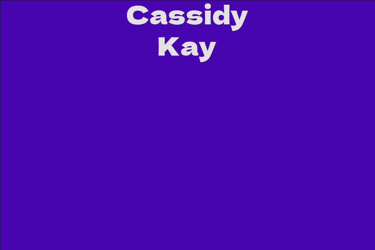 Cassidy Kay