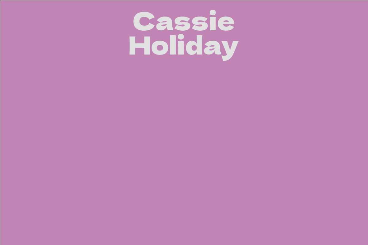 Cassie Holiday