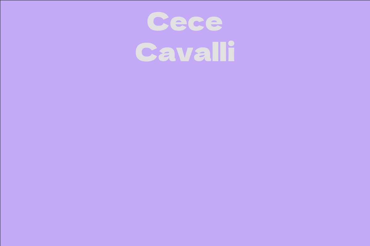 Cece Cavalli - Facts, Bio, Career, Net Worth | AidWiki