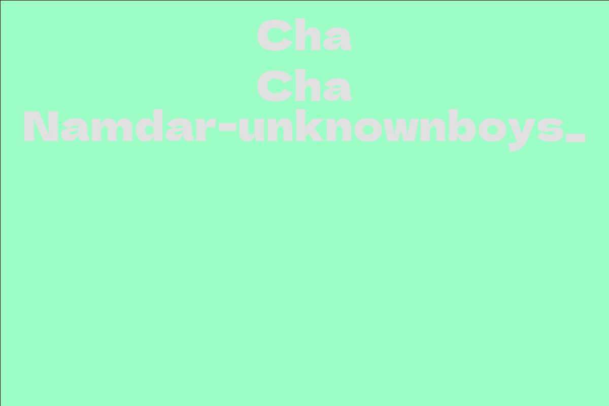 Cha Cha Namdar-unknownboys_