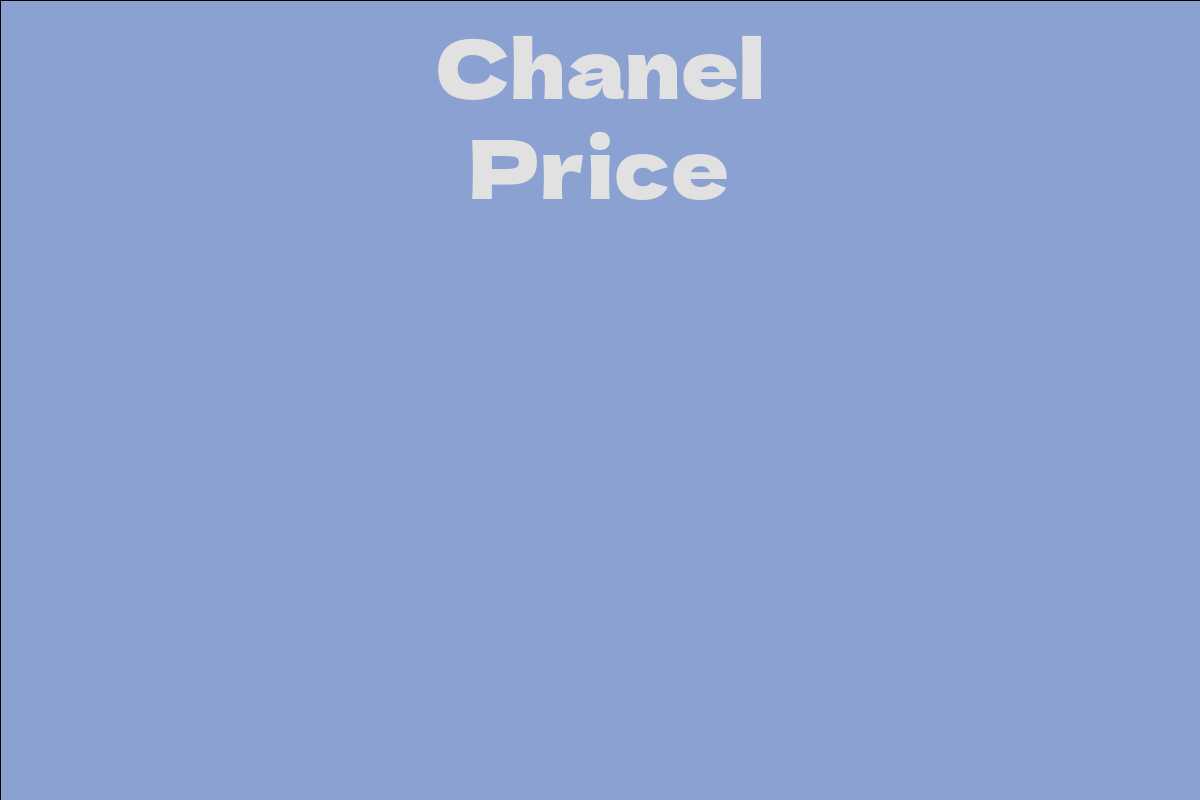 Chanel Price