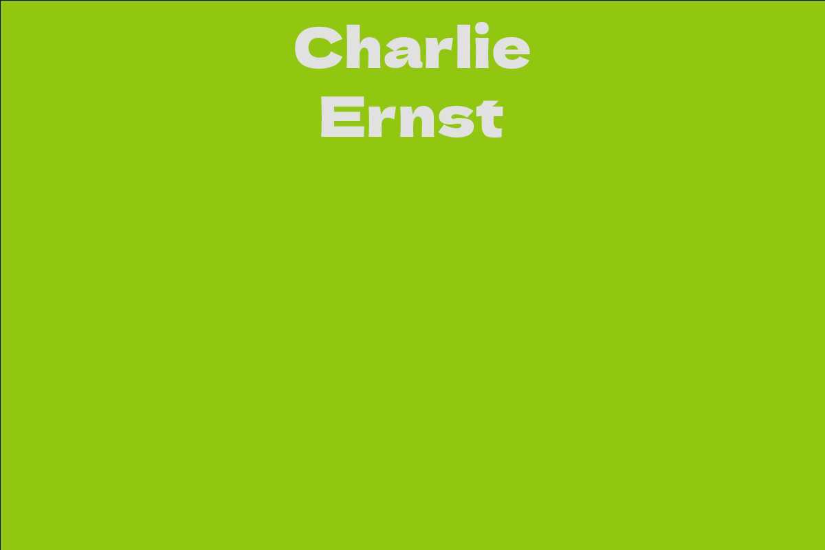 Charlie Ernst