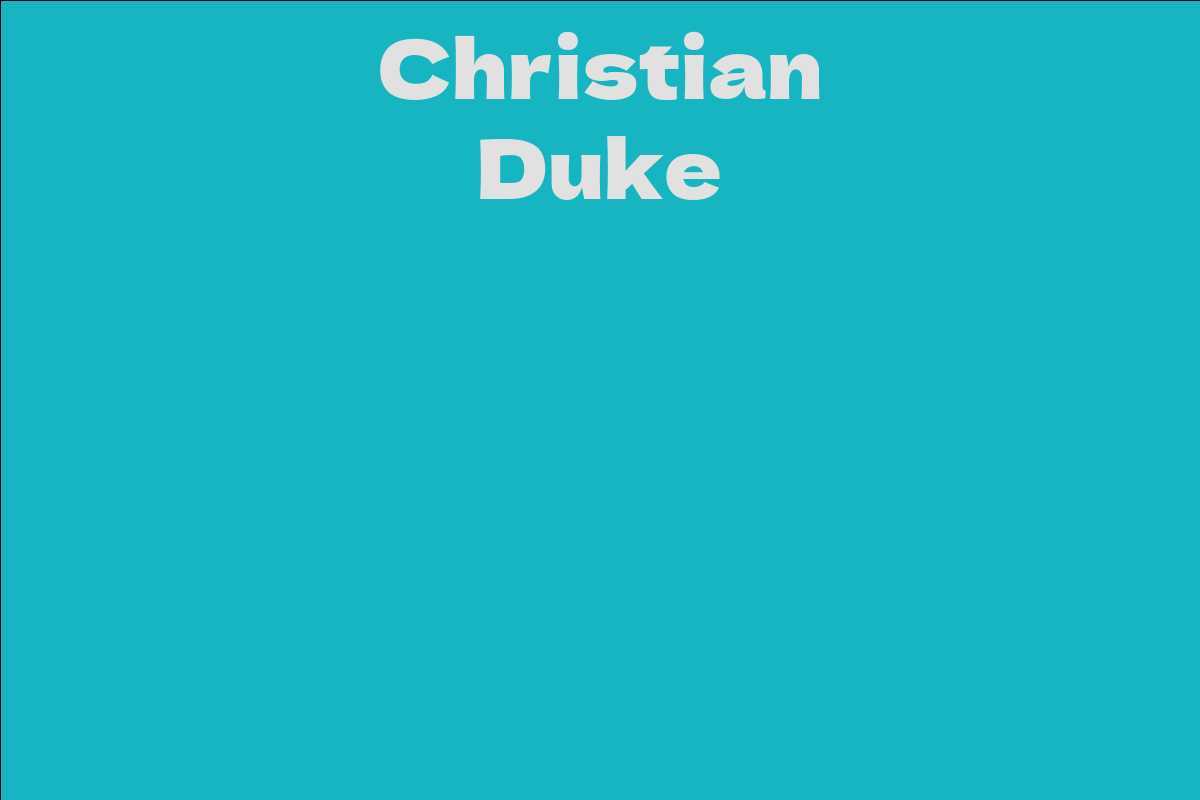 Christian Duke