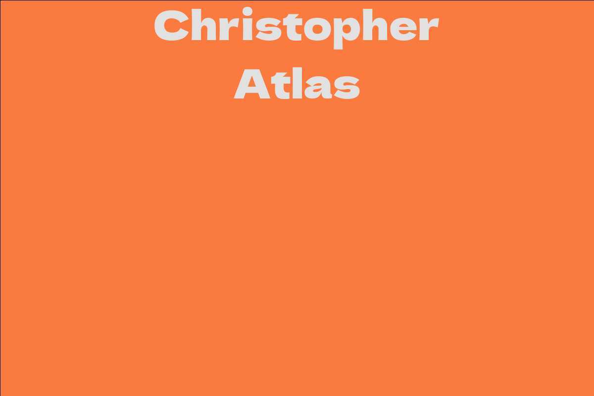 Christopher Atlas