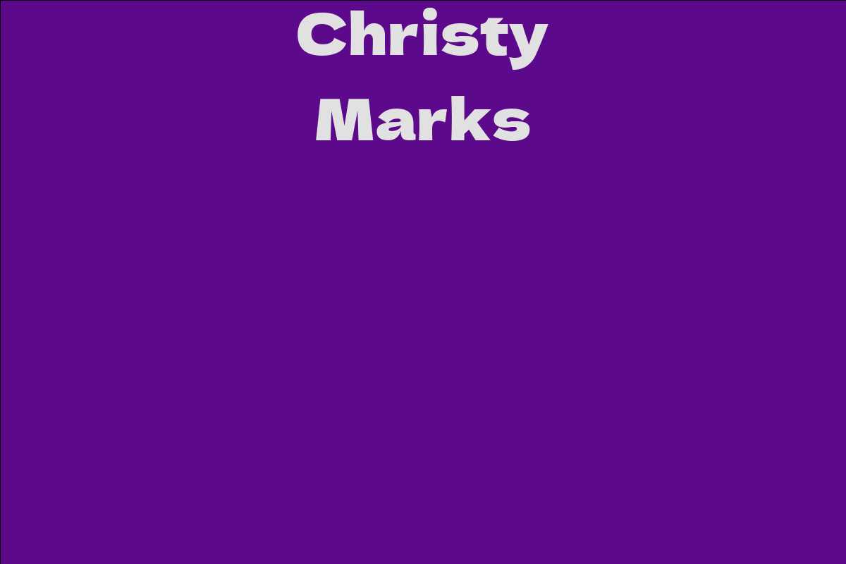 Christy Marks