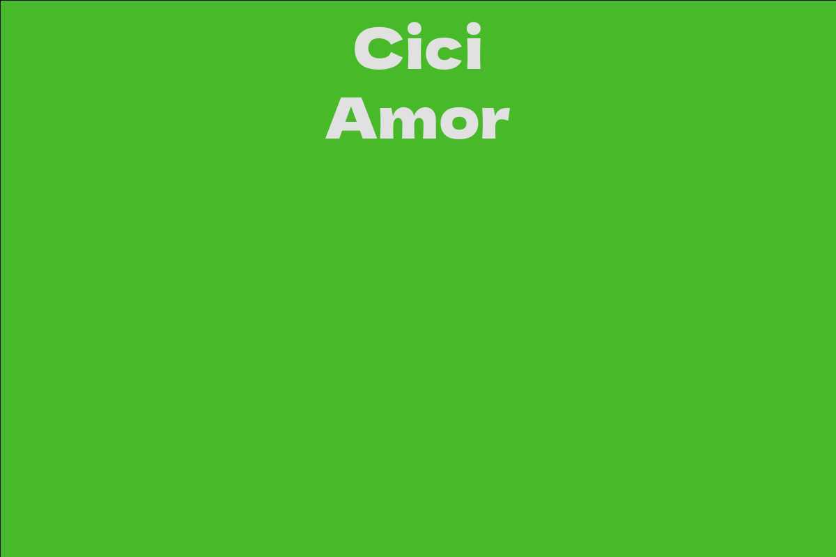 Cici Amor