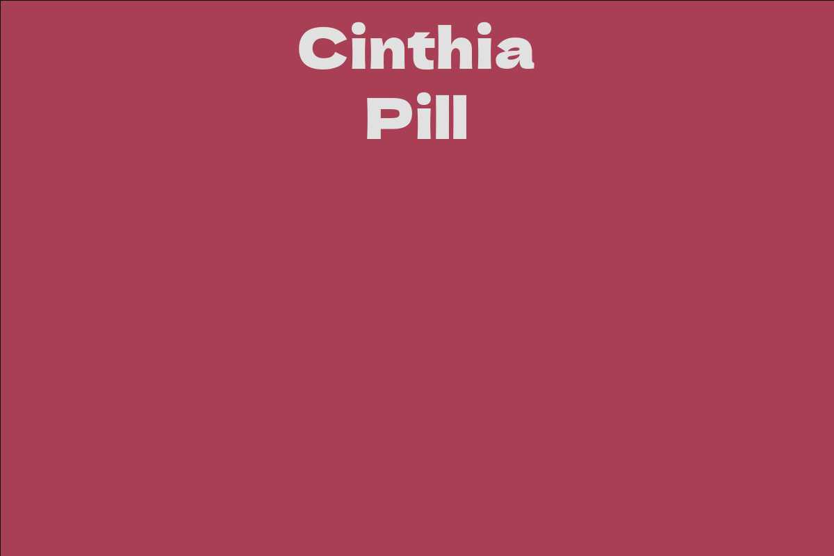 Cinthia Pill