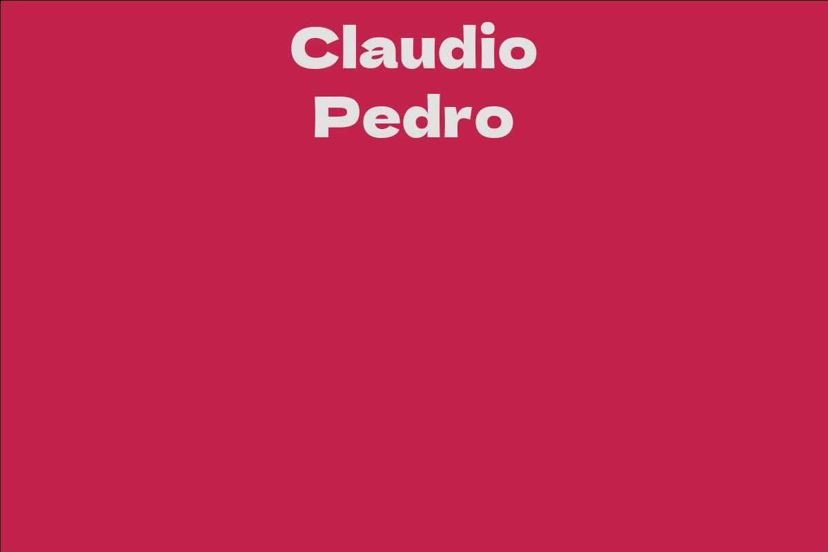 Claudio Pedro