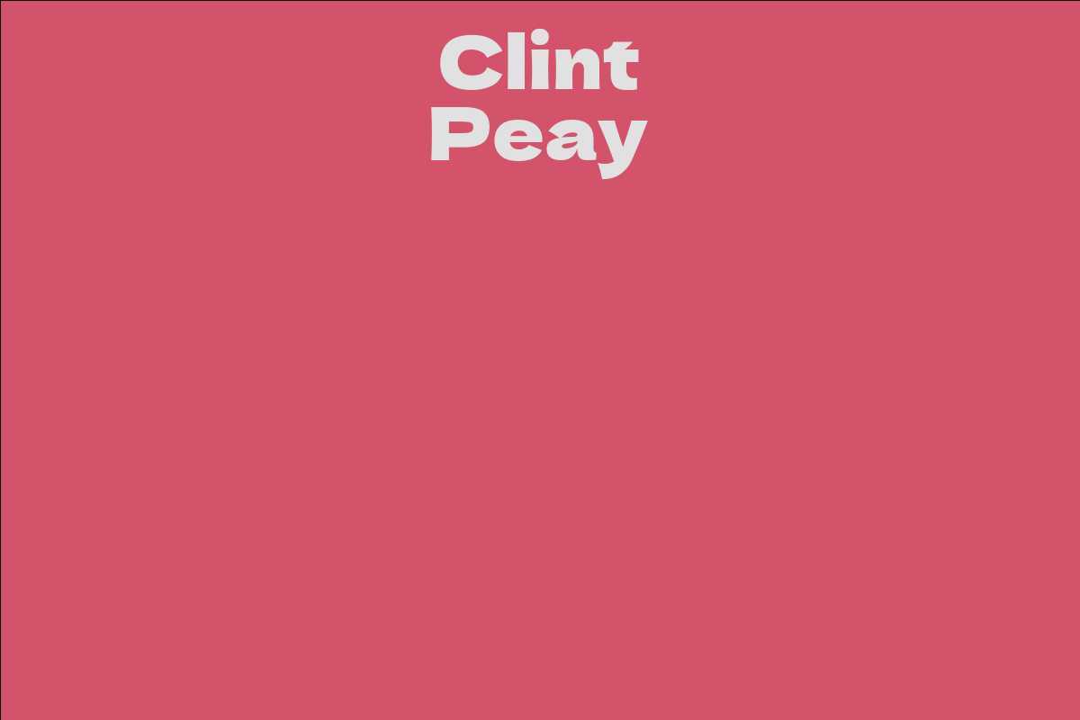 Clint Peay