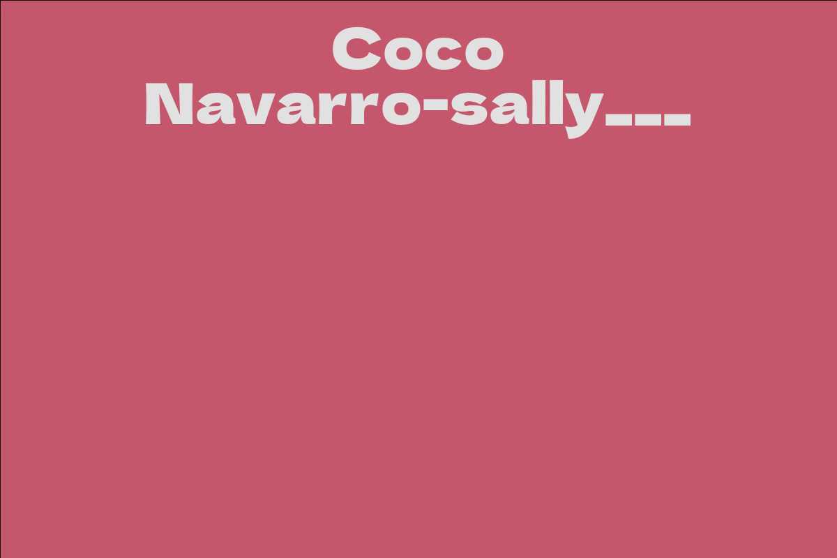 Coco Navarro-sally___