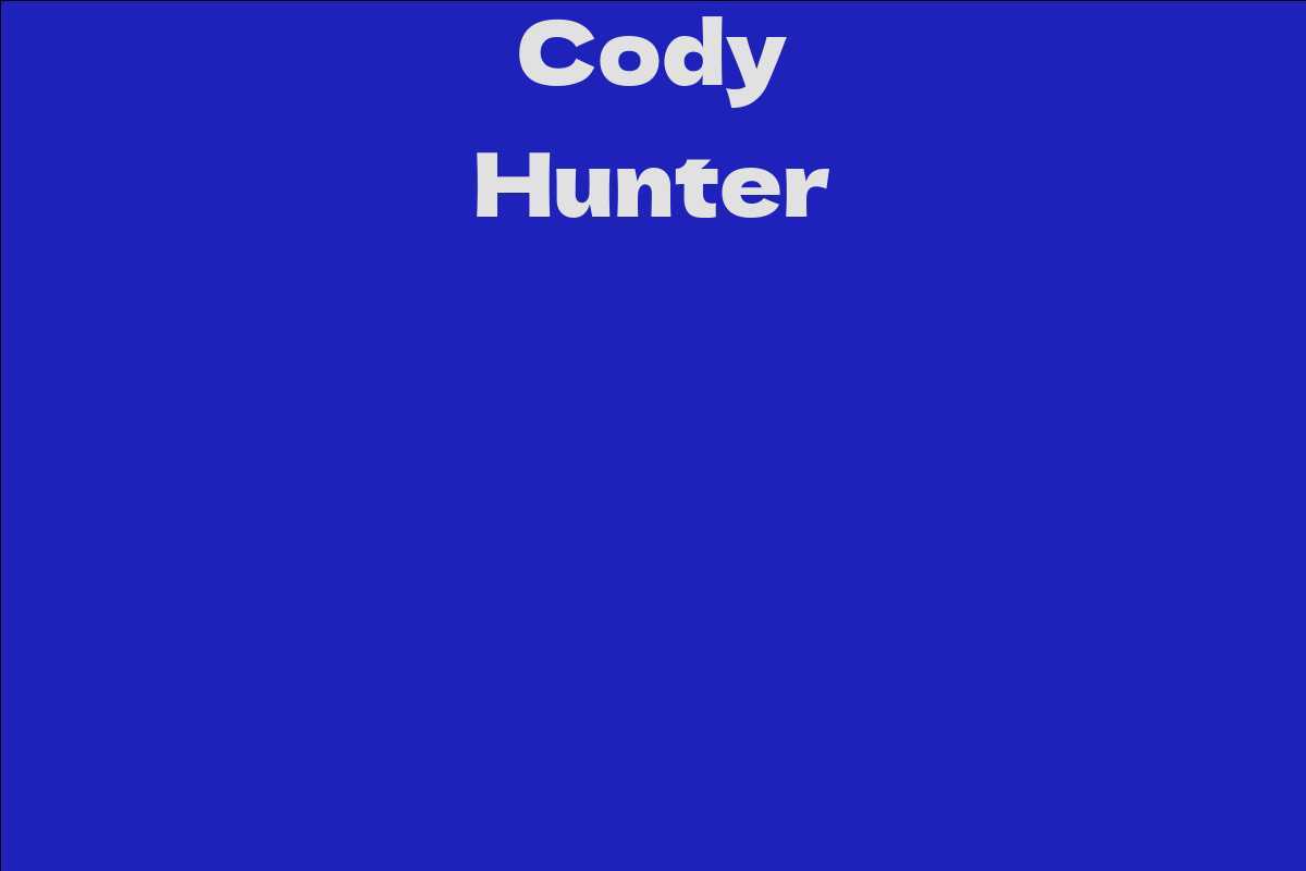 Cody Hunter