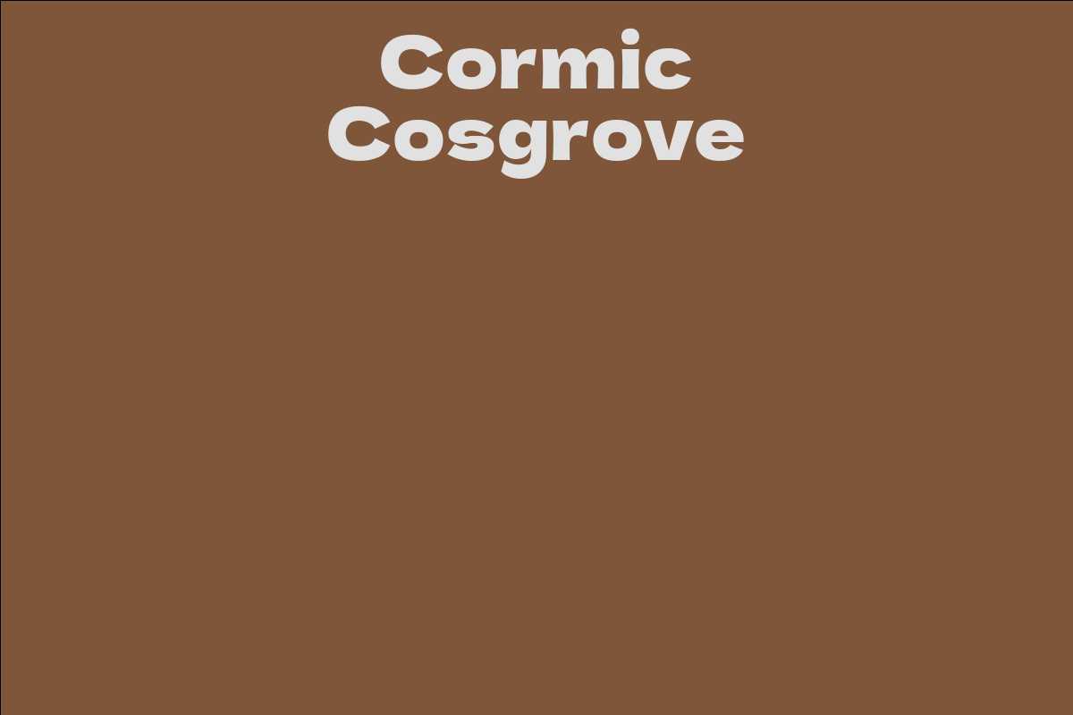 Cormic Cosgrove