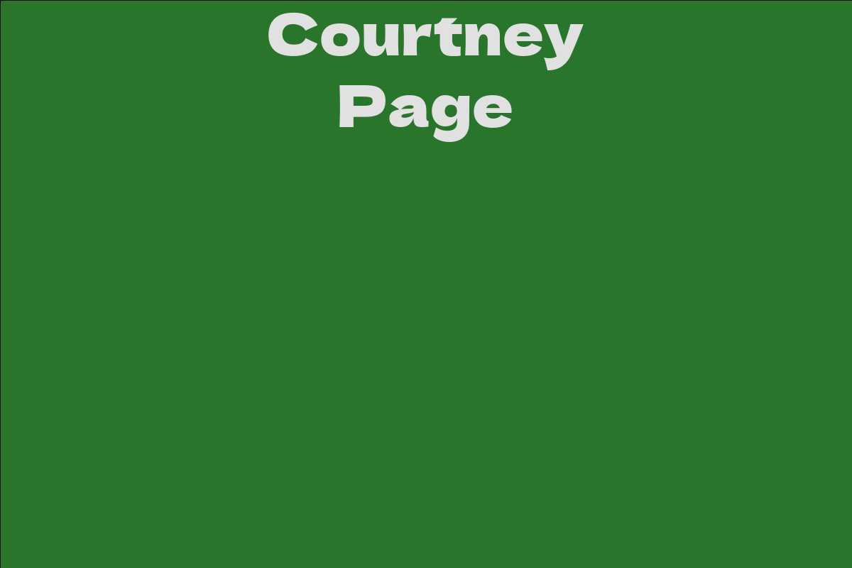 Courtney Page