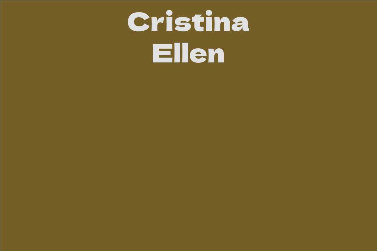 Cristina Ellen