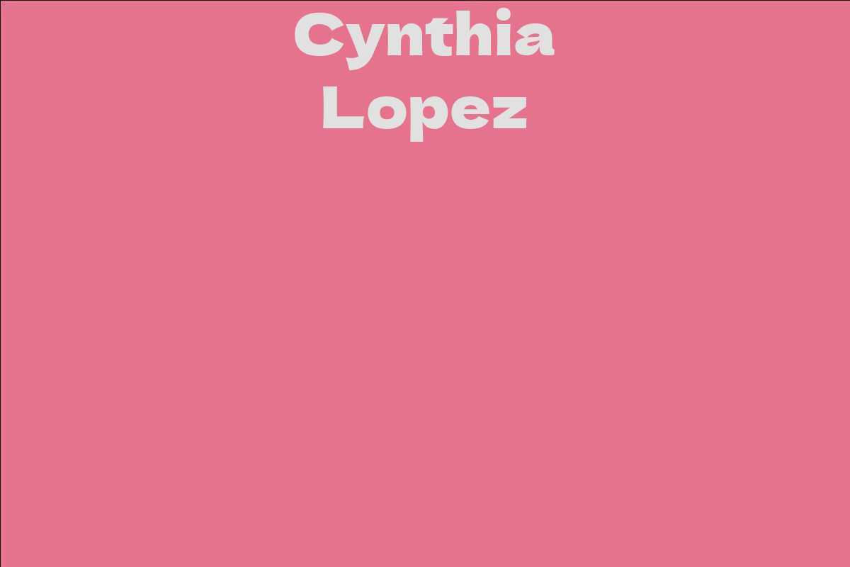 Cynthia Lopez