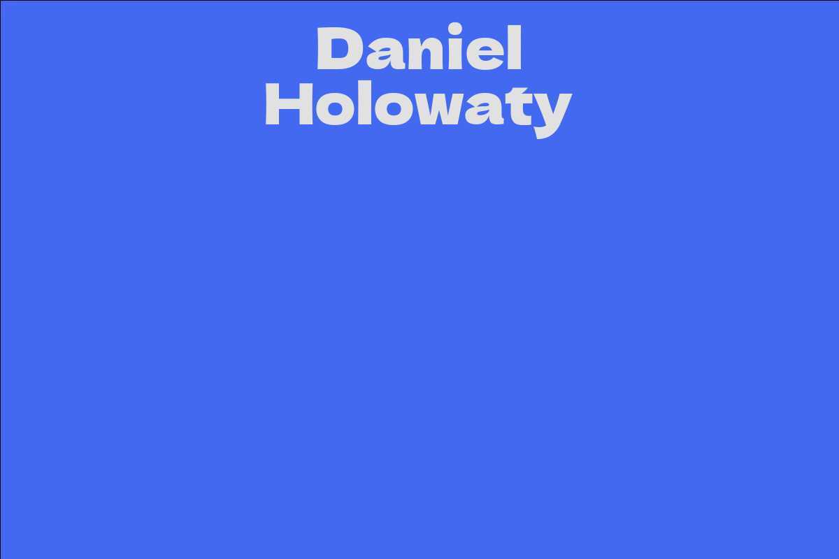 Daniel Holowaty