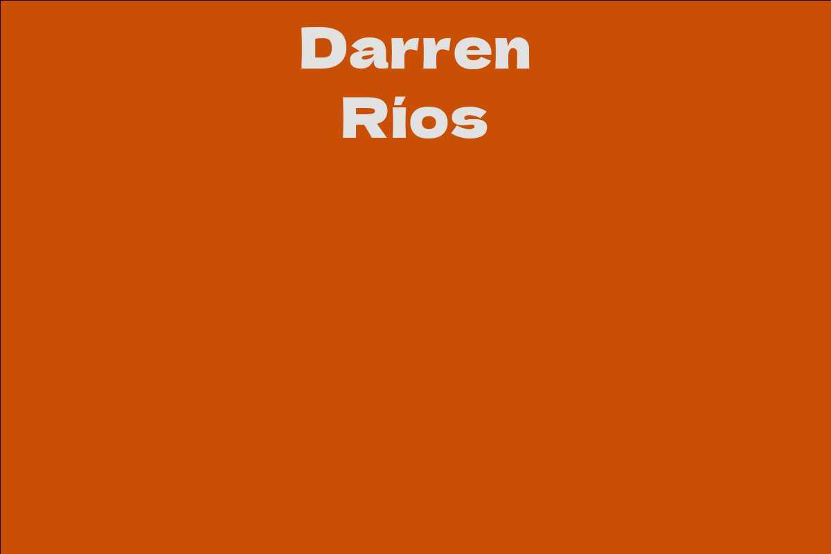 Darren Ríos