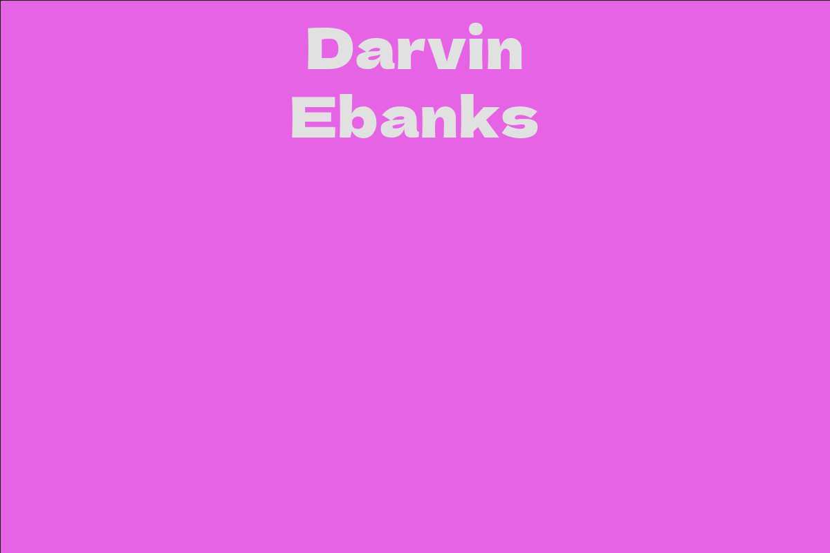 Darvin Ebanks