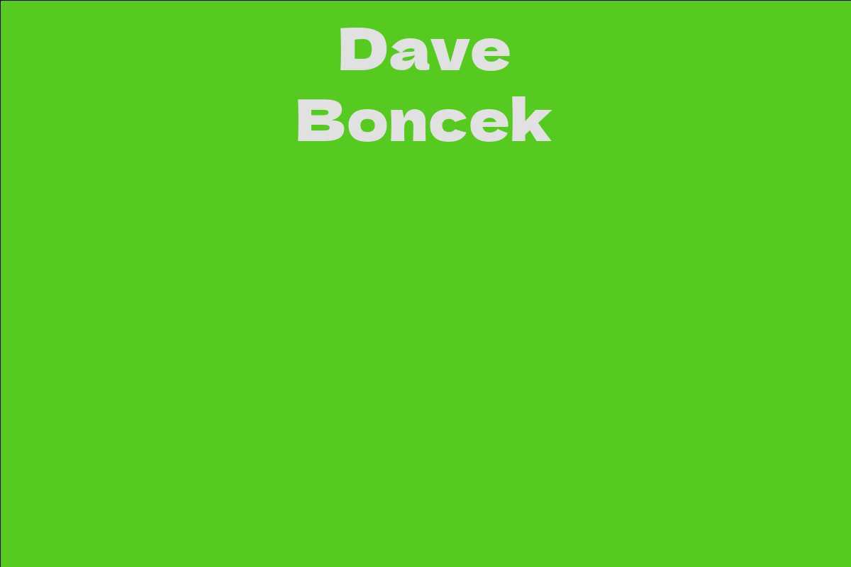 Dave Boncek