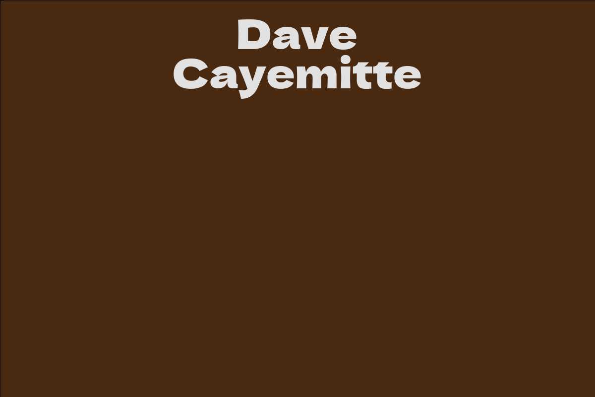 Dave Cayemitte