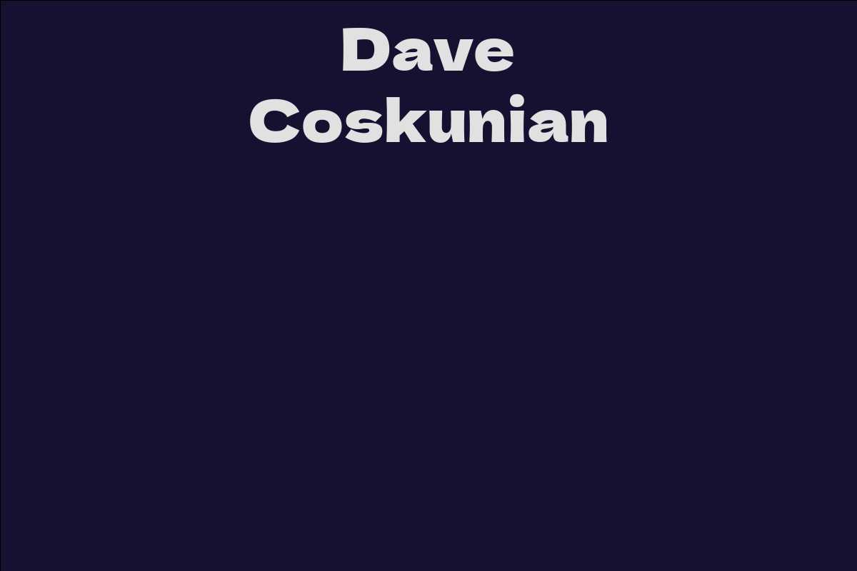 Dave Coskunian