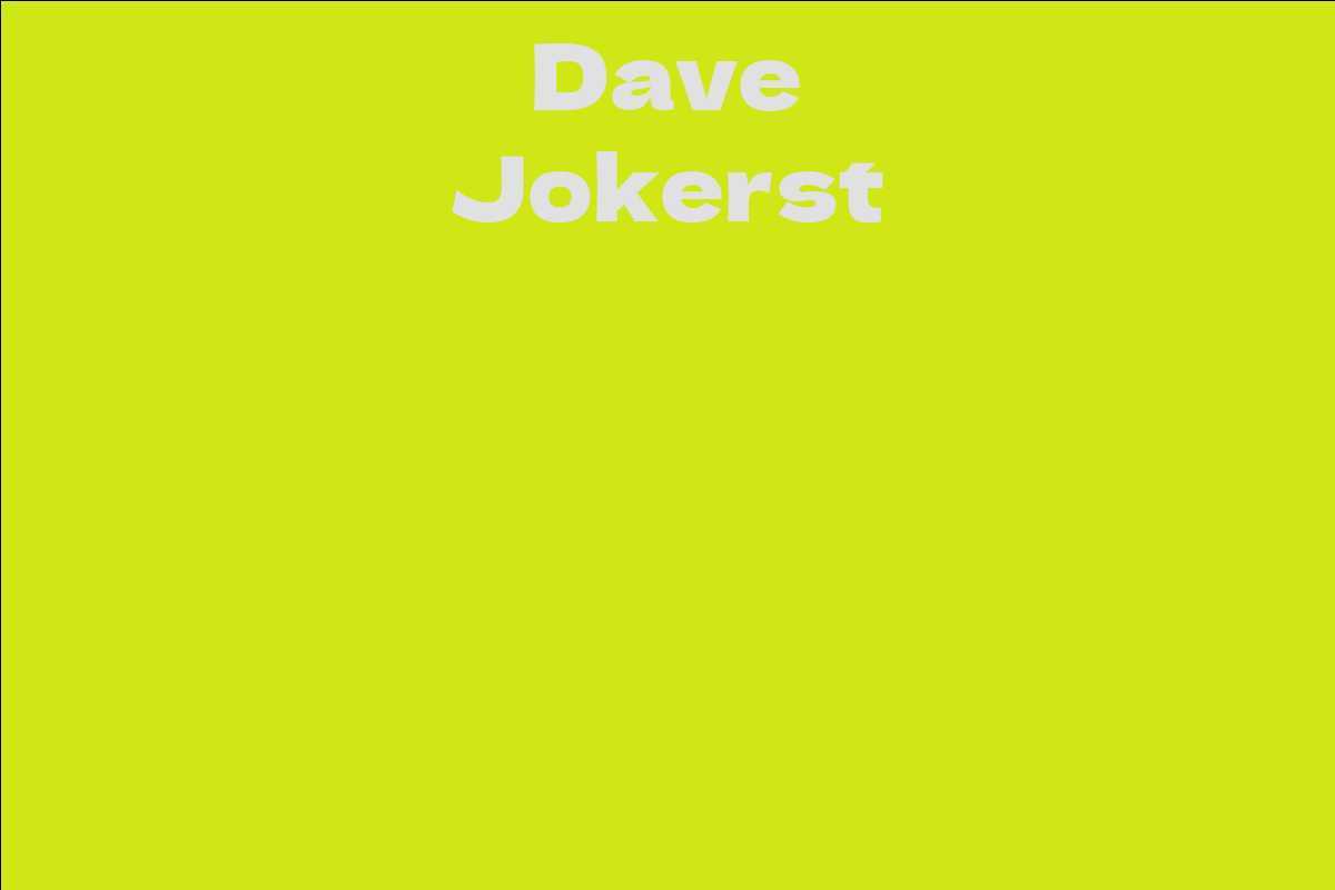 Dave Jokerst