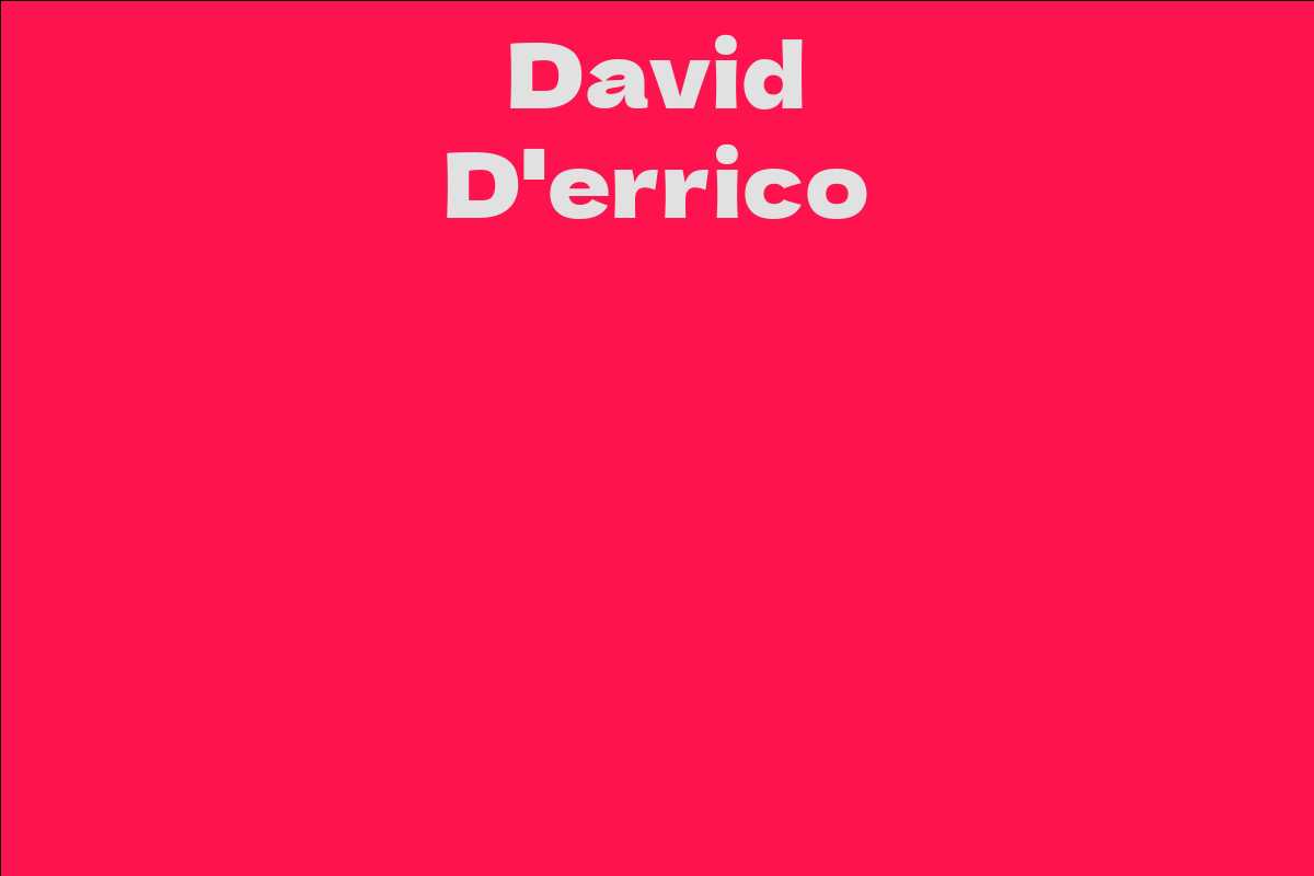 David D'errico