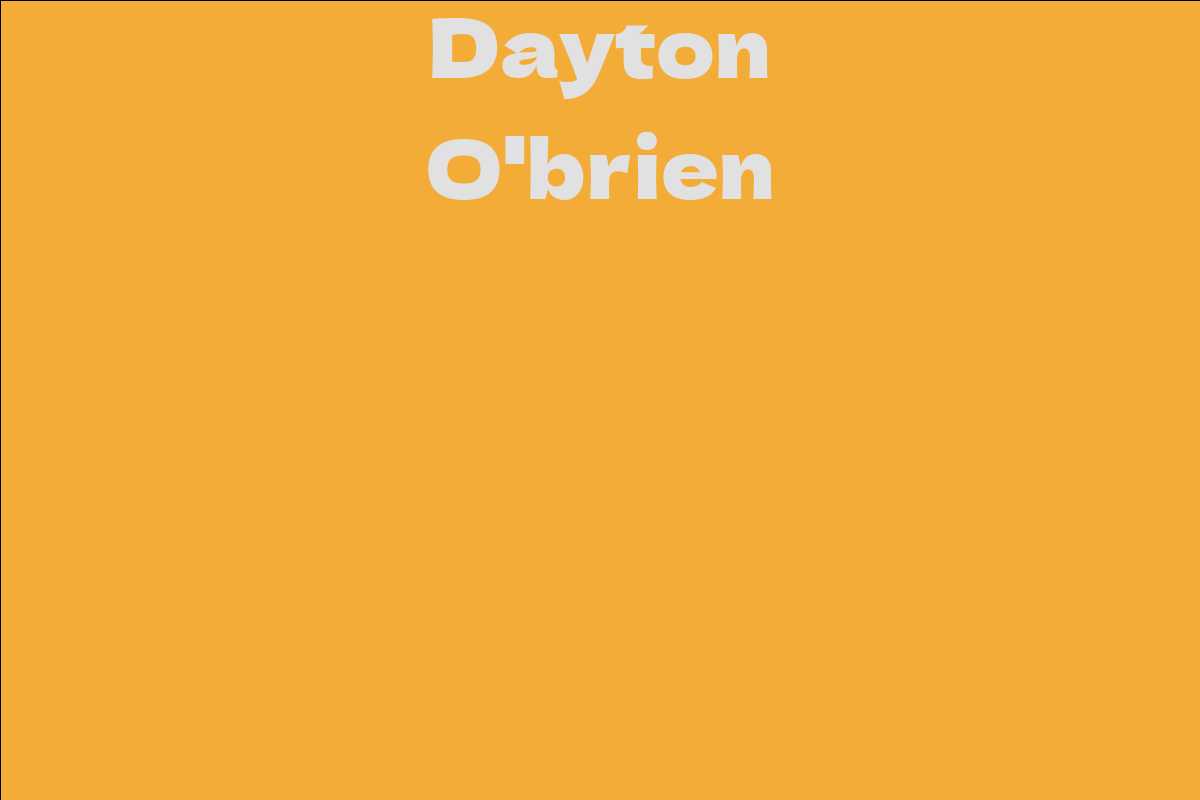 Dayton O'brien