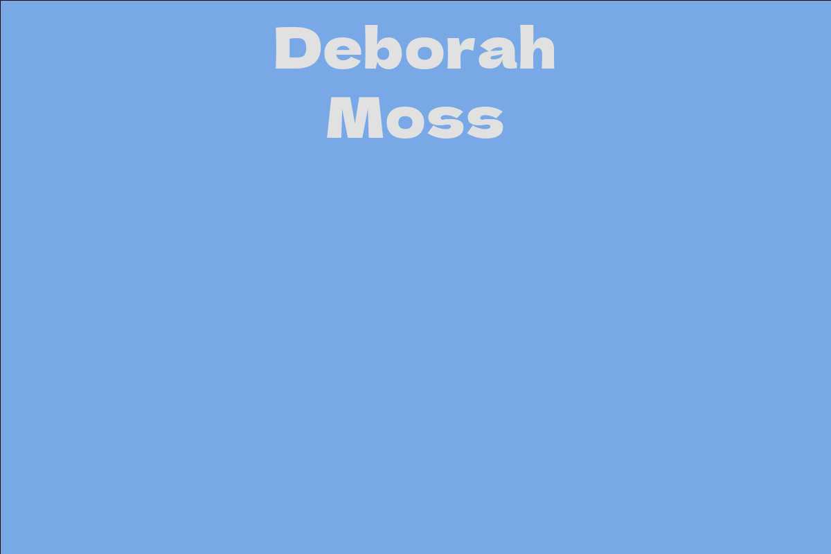 Deborah Moss
