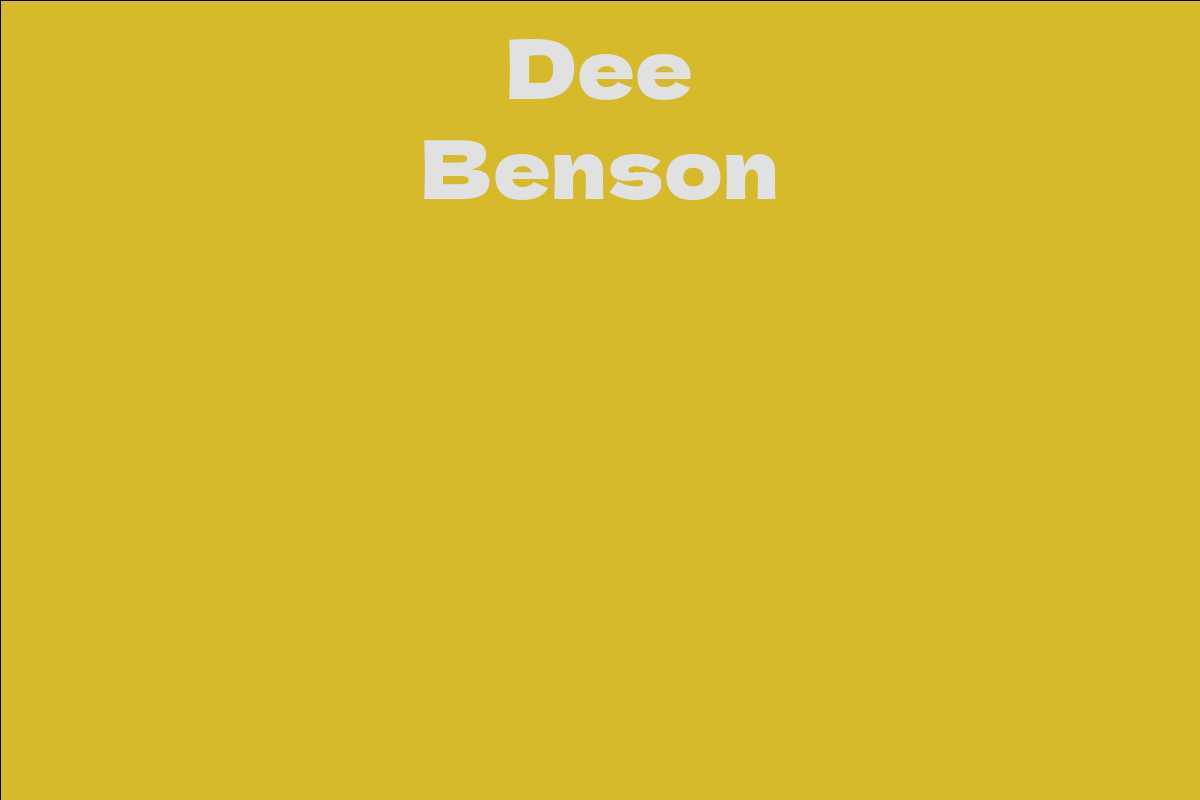 Dee Benson