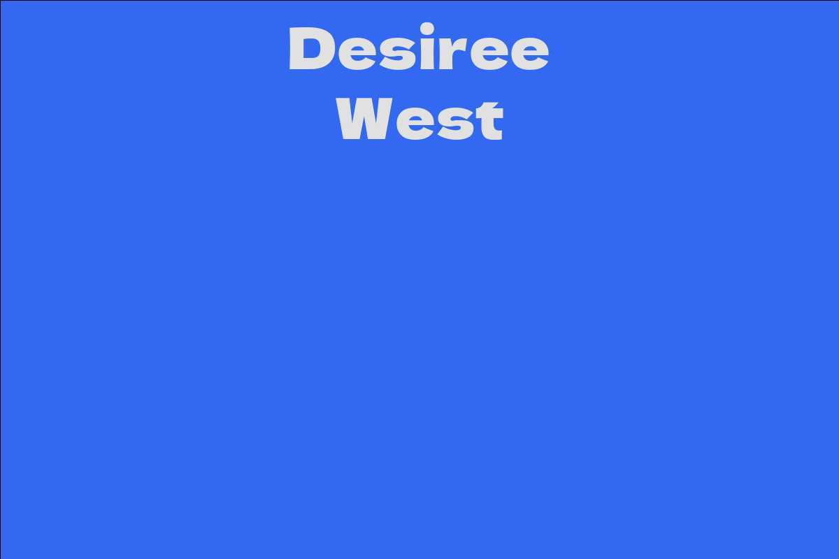Desiree West