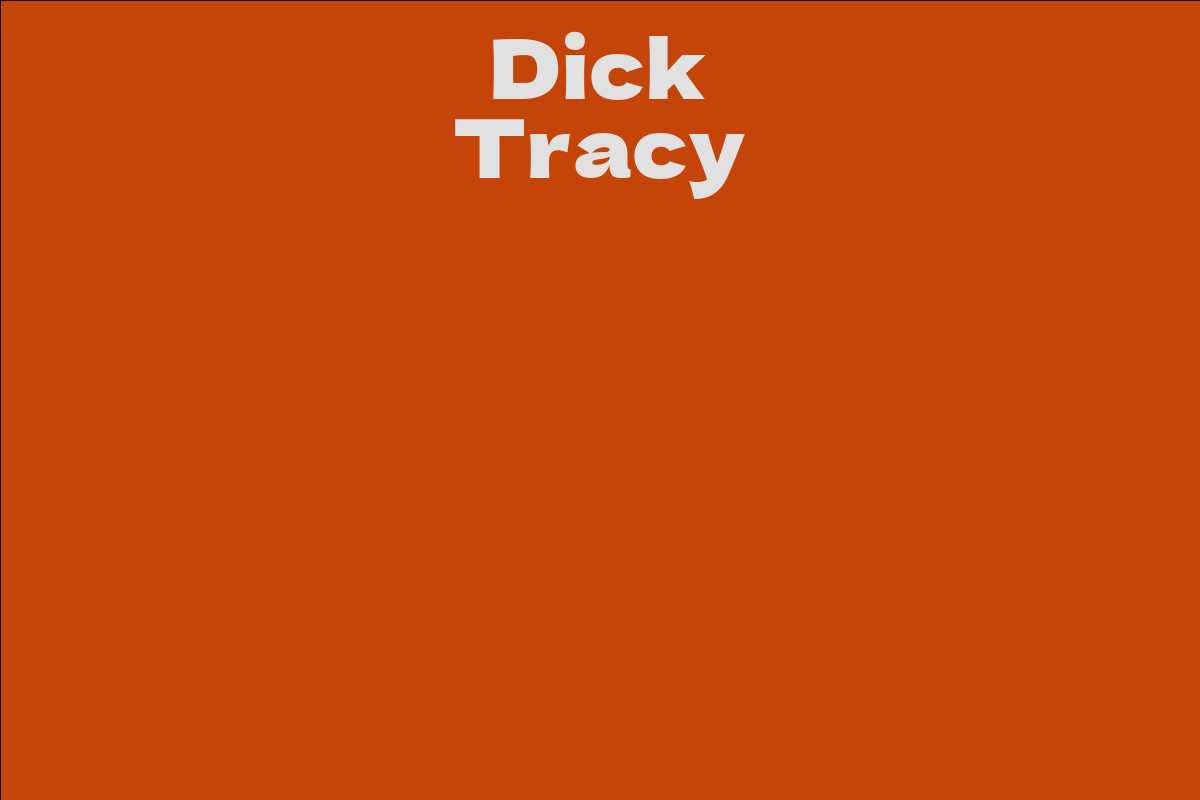 Dick Tracy