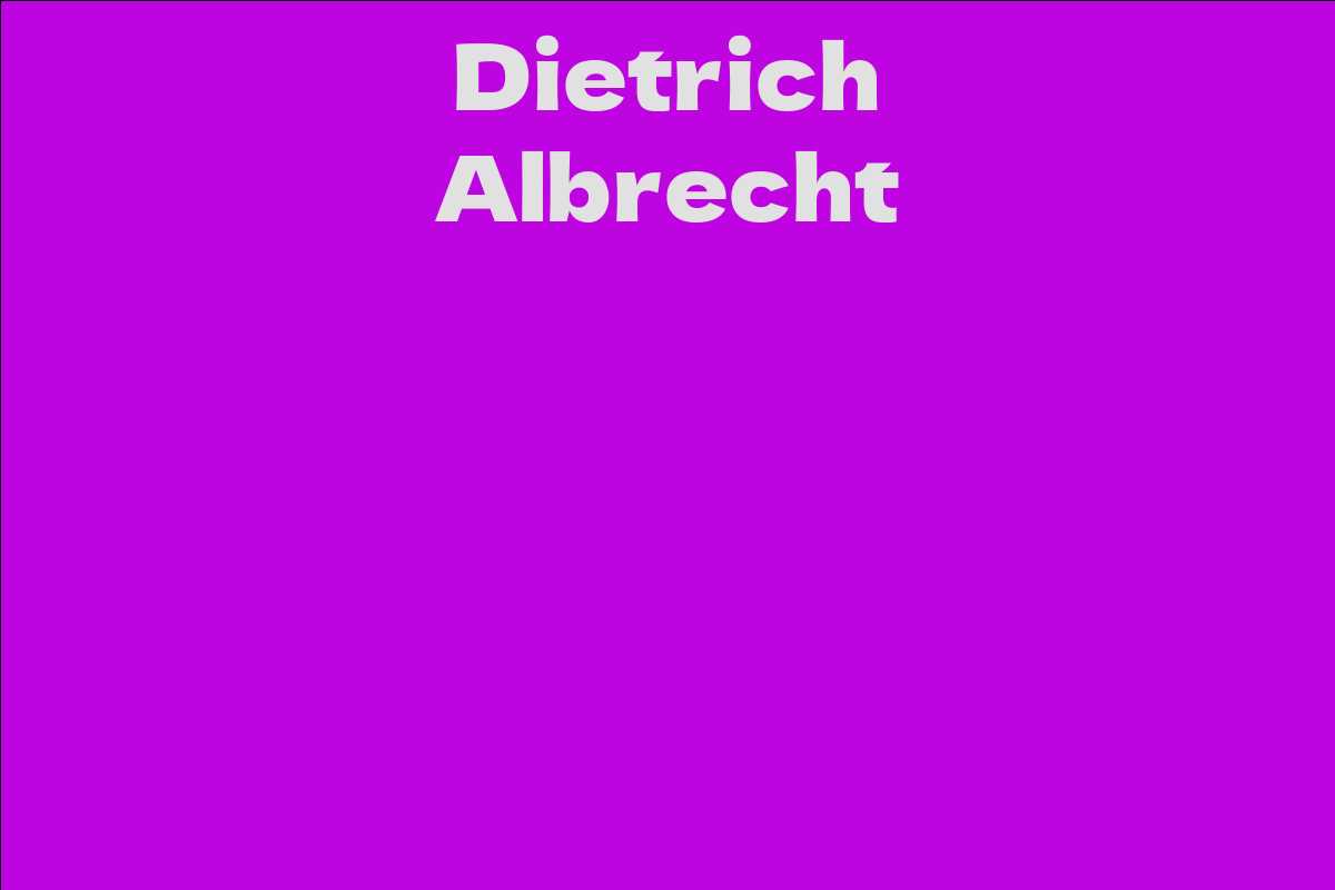 Dietrich Albrecht