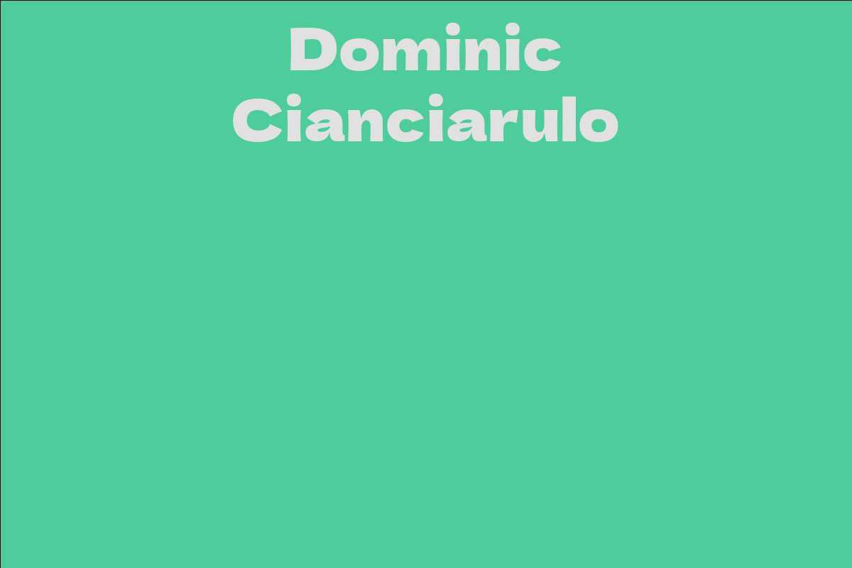 Dominic Cianciarulo