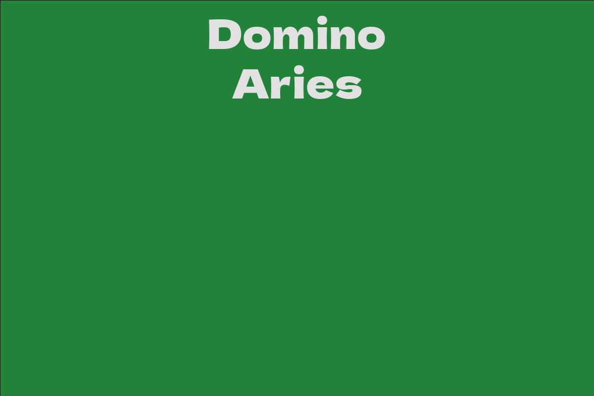 Domino Aries