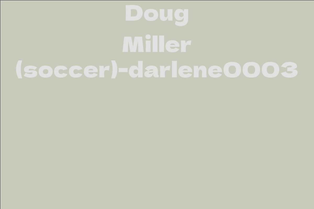 Doug Miller (soccer)-darlene0003