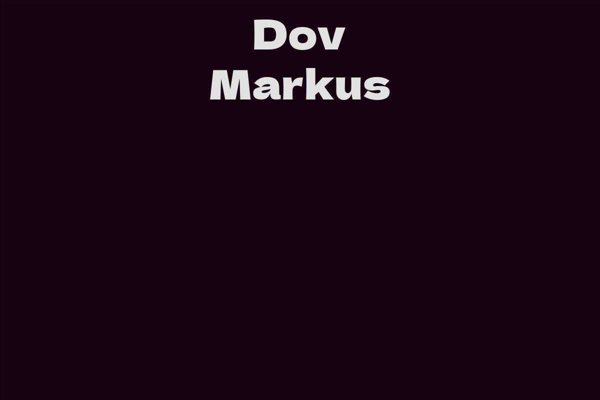 Dov Markus