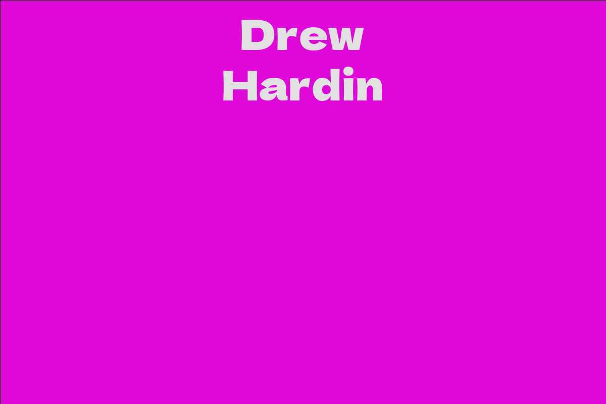 Drew Hardin