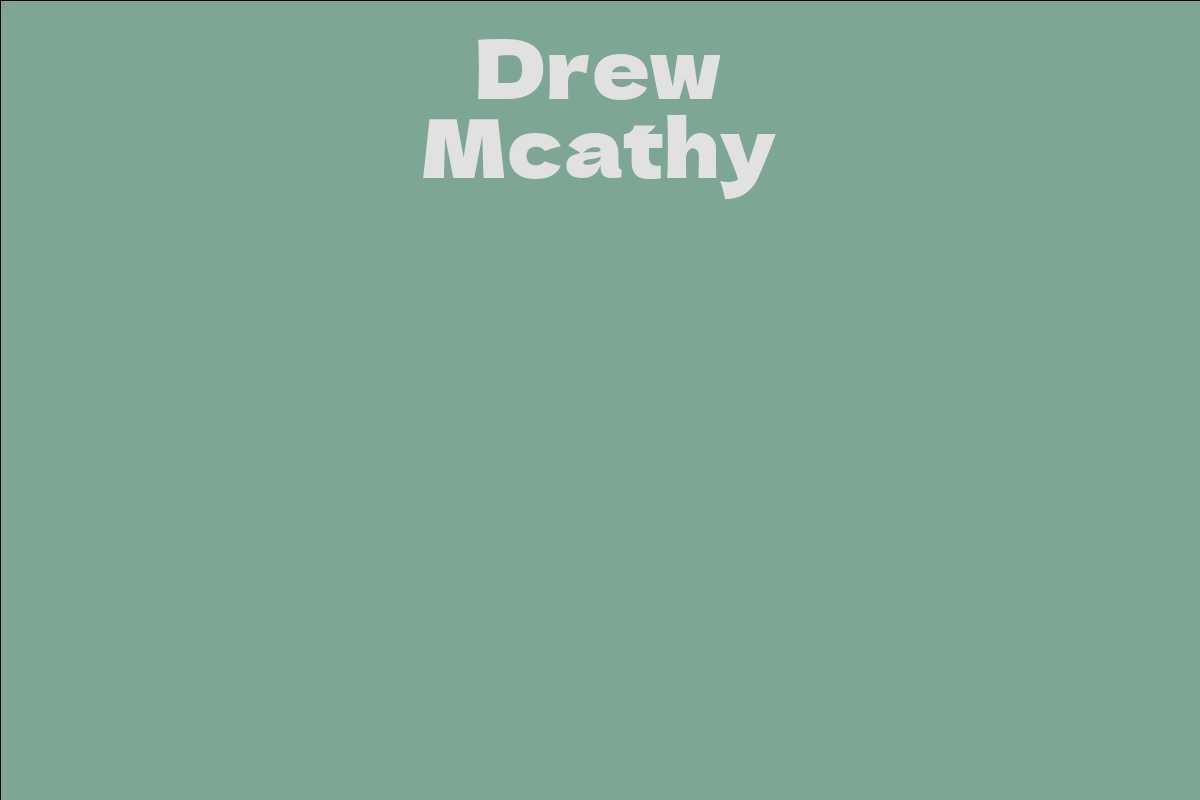 Drew Mcathy