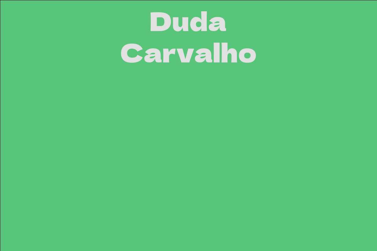 Duda Carvalho