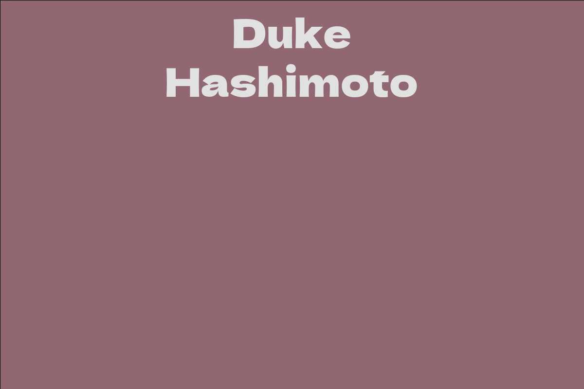 Duke Hashimoto
