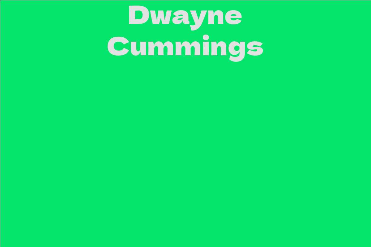 Dwayne Cummings