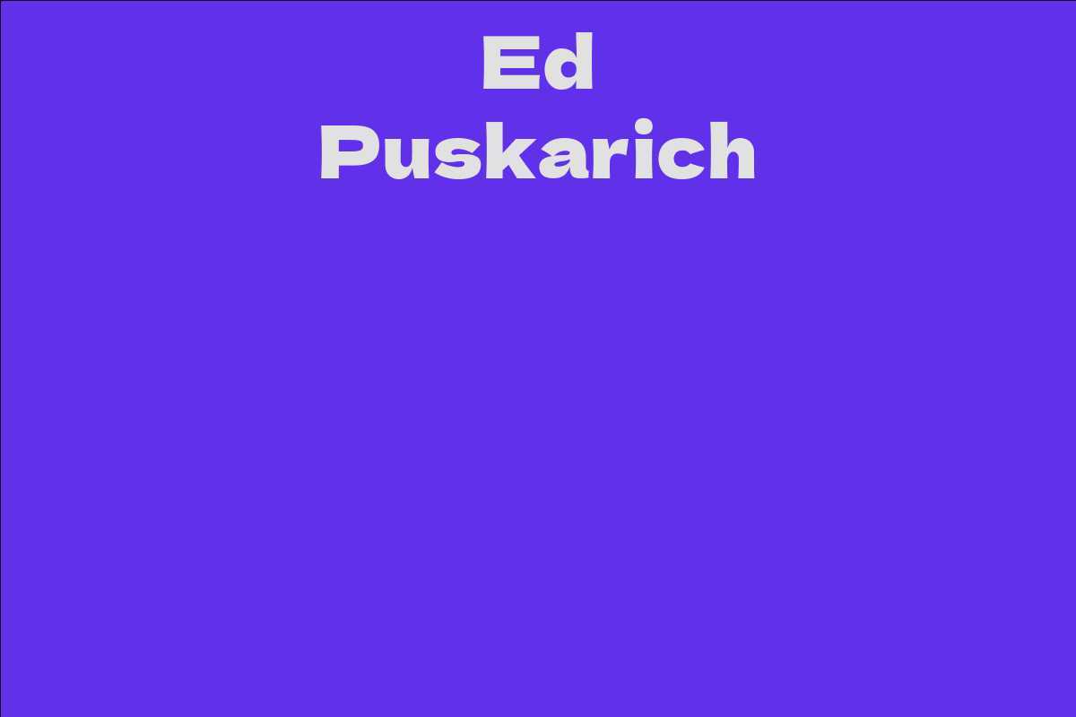 Ed Puskarich