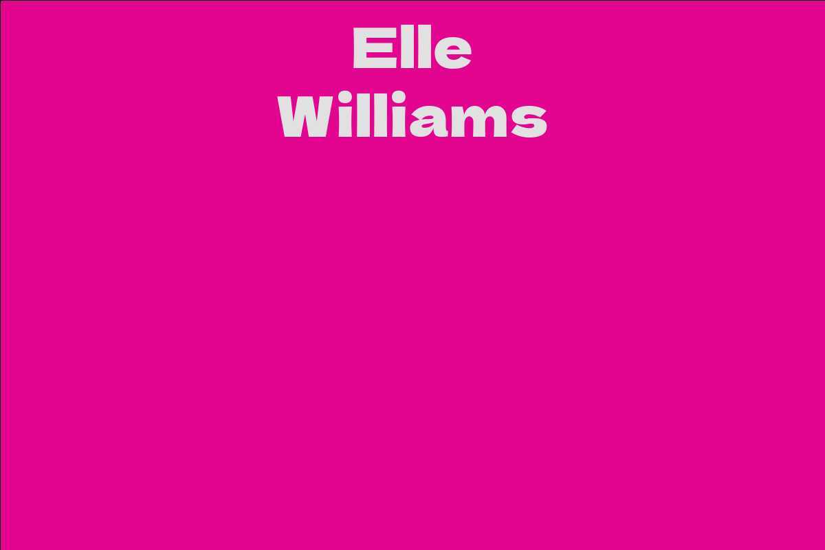 Elle Williams