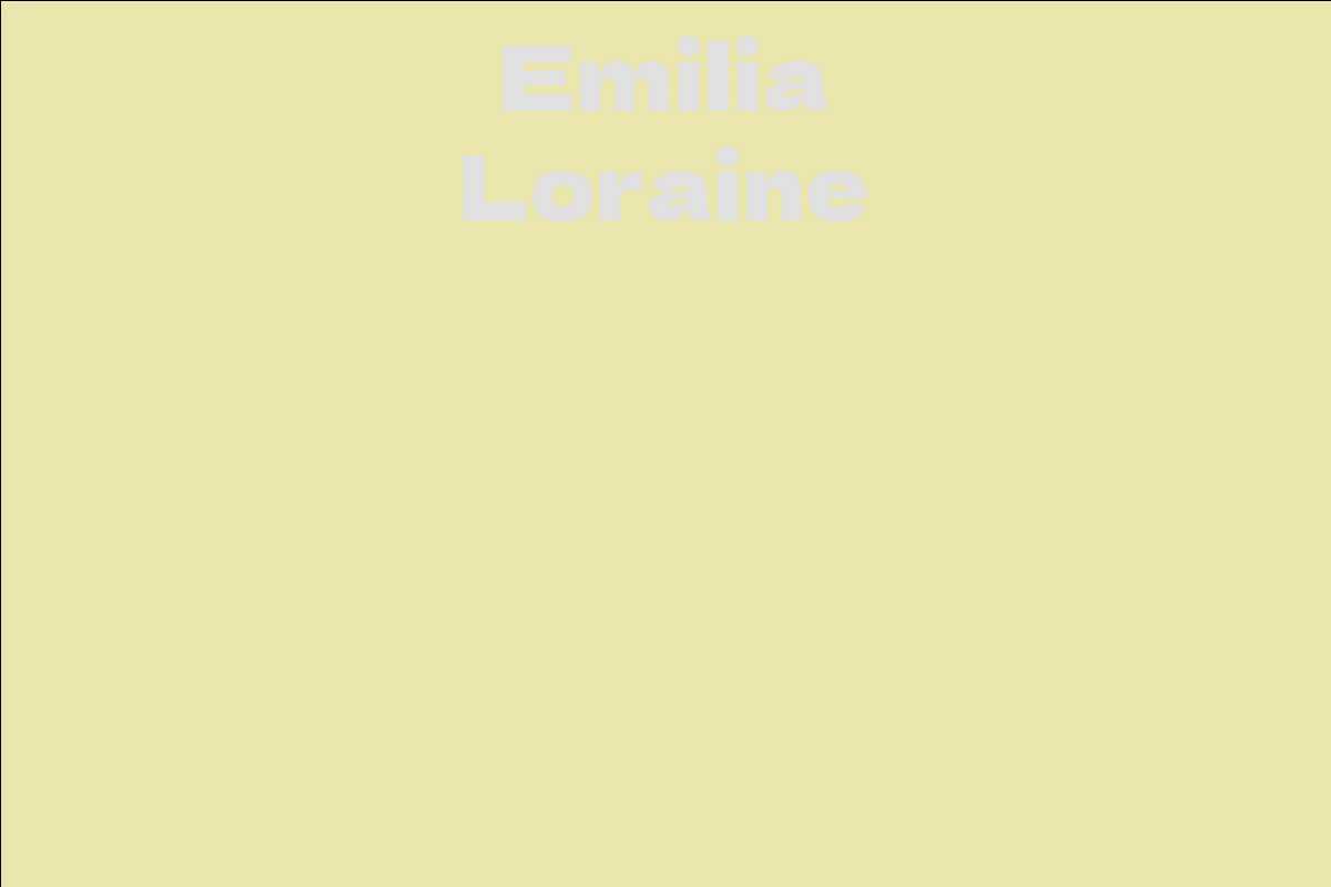 Emilia Loraine