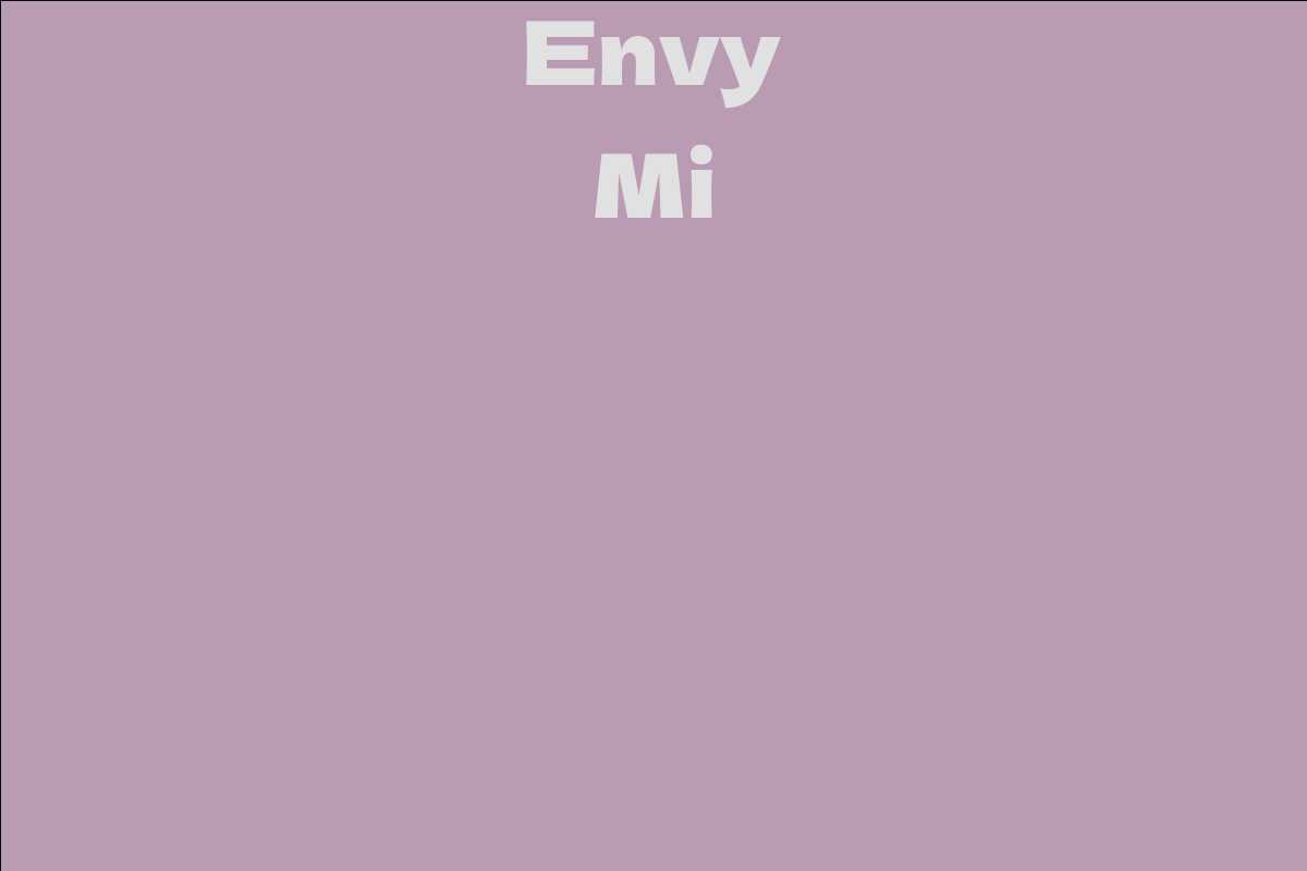 Envy Mi - Facts, Bio, Career, Net Worth | AidWiki