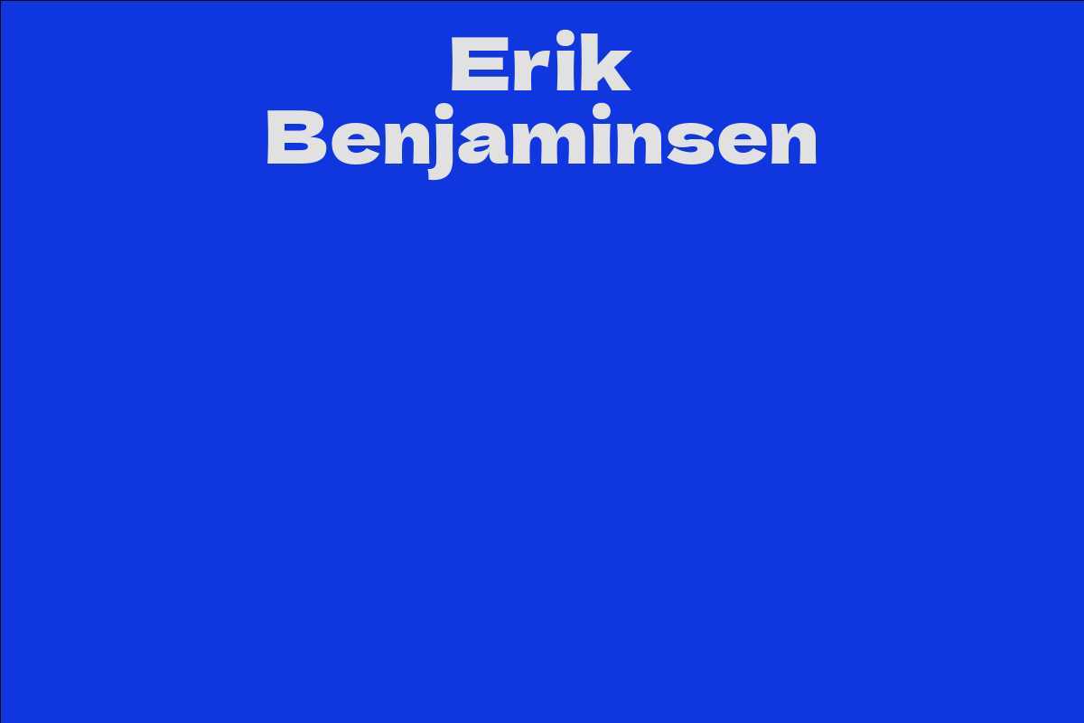 Erik Benjaminsen