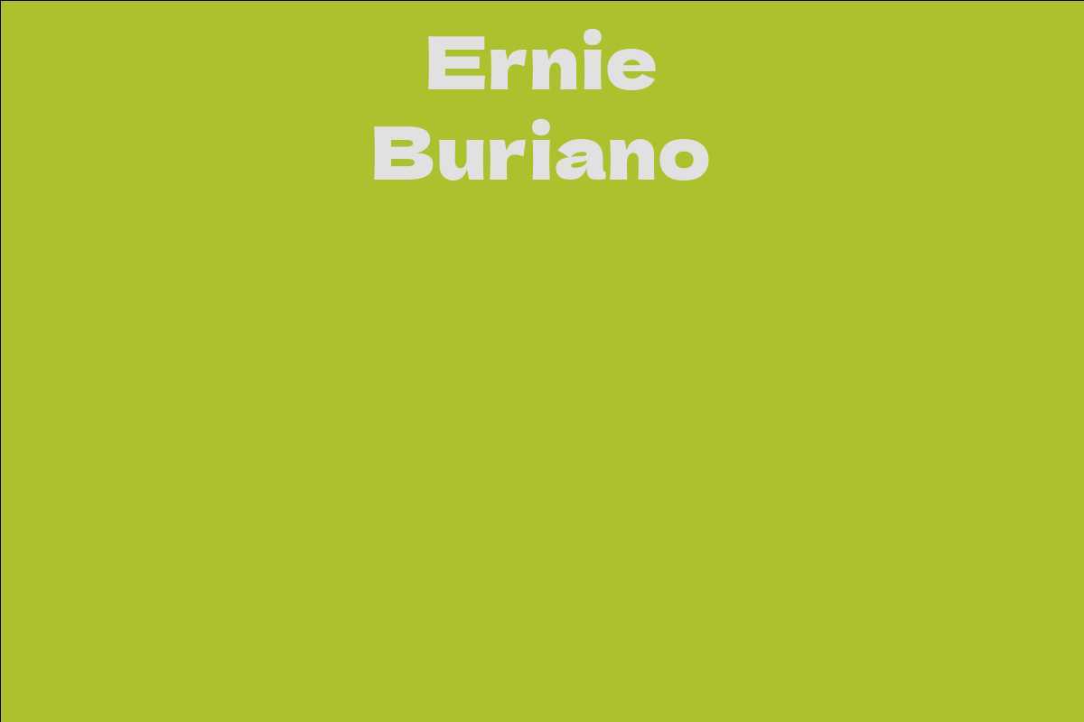 Ernie Buriano